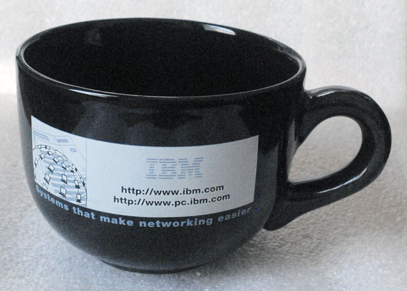 IBM Systems That Make Networking Easier oversize black mug cup
