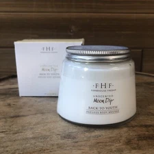 FHF Farmhouse Moon Dip Back To Youth Ageless Body Mousse Unscented 8 Fl Oz