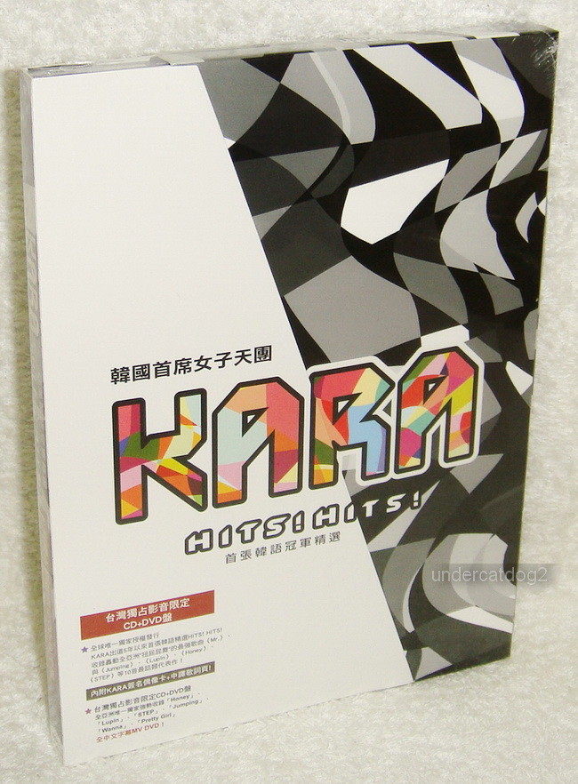 Kara HITS! Taiwan Ltd CD+DVD+Card 「 Mr.、Jumping、Lupin、Honey