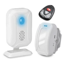 Wireless Entry Doorbell Alarm PIR Motion Sensor Detector Welcome Chimes Security