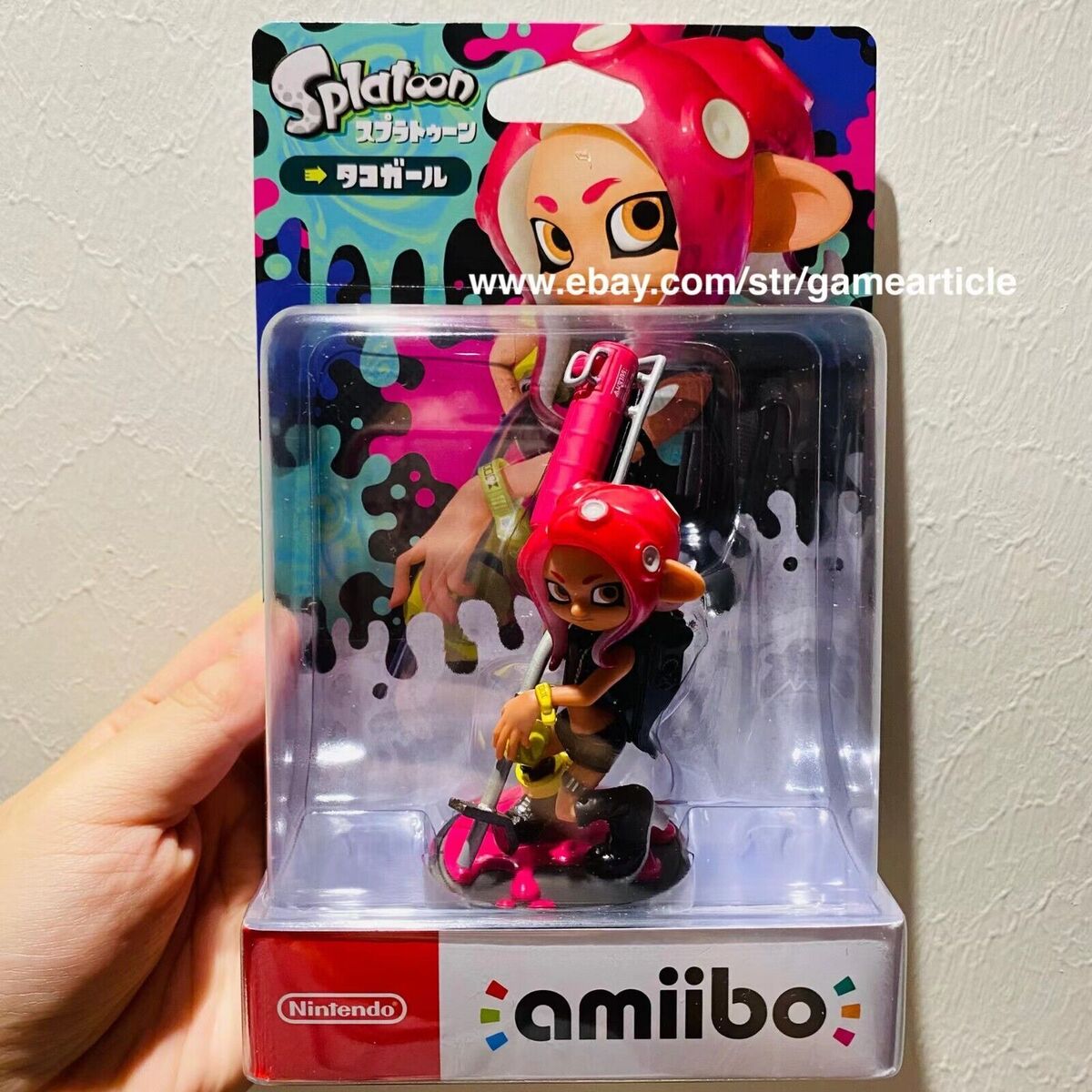 Nintendo Splatoon 2 Series Octoling Tako Girl Boy Amiibo