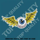 FLYING EYEBALL Decal Sticker for Mancave Rat Rod Hot Rod Vintage Decals Stickers