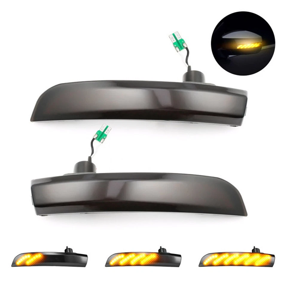 Rearview Mirror Turn Signal Corner Lights Fit for ford Focus RS ST MK3 2012-2018 - Imagem 3 de 4