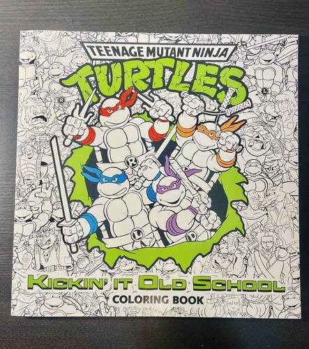 Teenage Mutant Ninja Turtles “Kickin' It Old School” Coloring Book 🖍️ ...