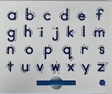 Kid O Magnetic Lowercase Tracing Board Stylus Handwriting Alphabet PreK Kinder