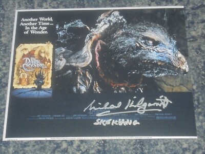 MICHAEL KILGARRIFF - DARK CRYSTAL - 10x8 FOTO SIGNIERT - (2) 2 Fotoauswahl