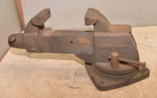 Craftsman model 05195 US made vise 1956 collectible swivel machinist bench tool