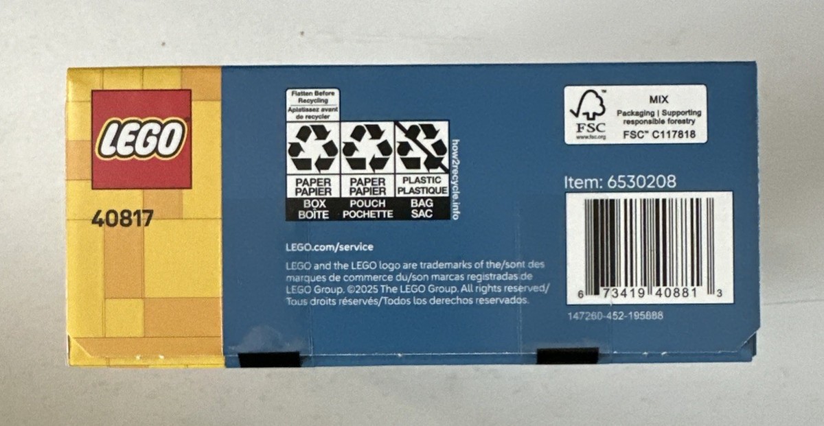Lego: Yellow Travel Suitcase 40817 | eBay