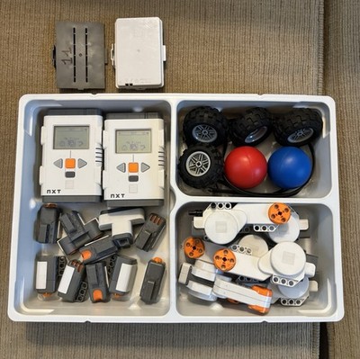 LEGO Mindstorms NXT Education Base Set 9797 With 2 NXT Brick Tested & Working!