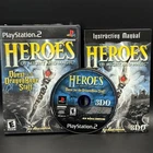 Heroes of Might & Magic Quest for the Dragon Bone Staff PS2 CIB Complete W/ Reg