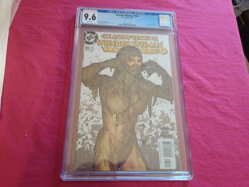 Wonder Woman #160 dc 2000 modern age graded 9.6 CGC comic book ADAM HUGHES!