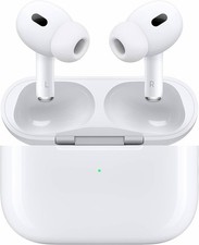 Apple AirPods Pro 2nd Generation with USB-C MagSafe Wireless Charging Case White