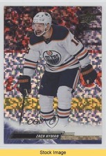 2022-23 Upper Deck Series 2 Speckled Rainbow Foil Zach Hyman #320 READ 2l5