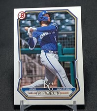 Blake Mitchell Prospect Rookie RC 2026 Bowman Card #BP-13 Kansas City Royals. rookie card picture