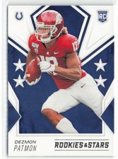 2020 Panini Rookies & Stars Dezmon Patmon RC Indianapolis Colts #173