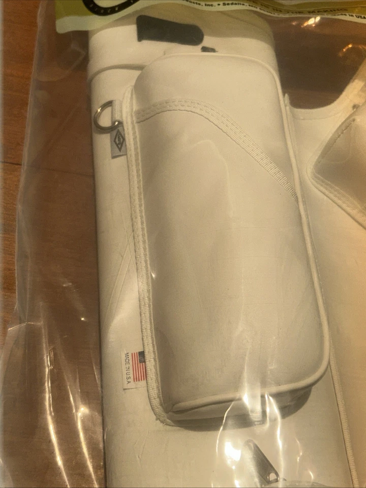 NEET 🔥 Cinturón de cadera de cuero blanco flecha aljaba objetivo EE. UU. tiro con arco para zurdos $112 Foto 3 de 4