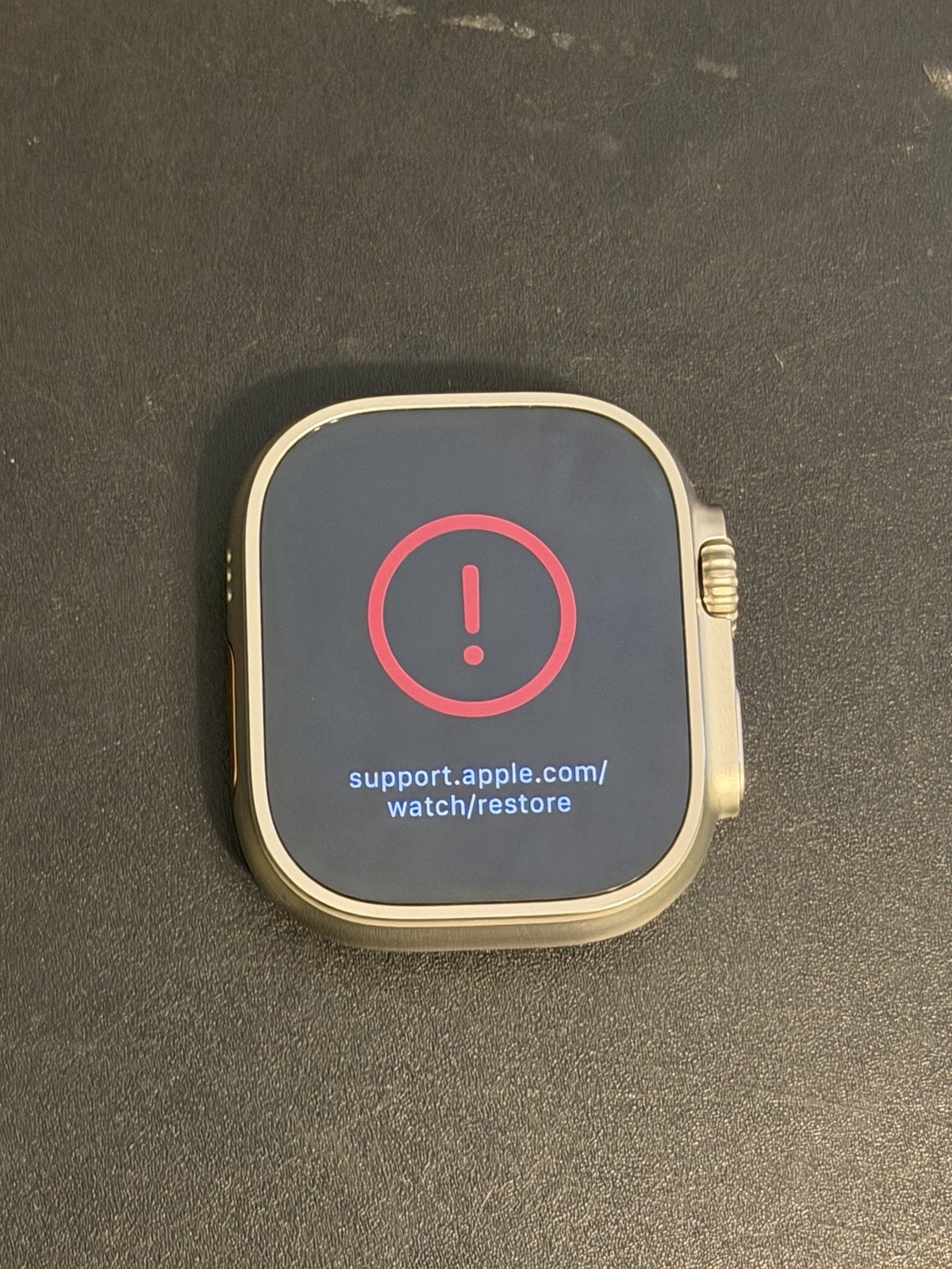 Apple Watch Ultra 2 Prototype PrePVT Stage Titanium 49mm - Read-image