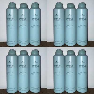 12 PACK ALTERNA CAVIAR MY HAIR CANVAS CITY SLAY SPRAY 7.4 OZ SHIELDING HAIRSPRAY