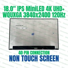 MSI Titan 18 HX 2024 18" 3840x2400 120Hz Mini-LED LCD Screen Display