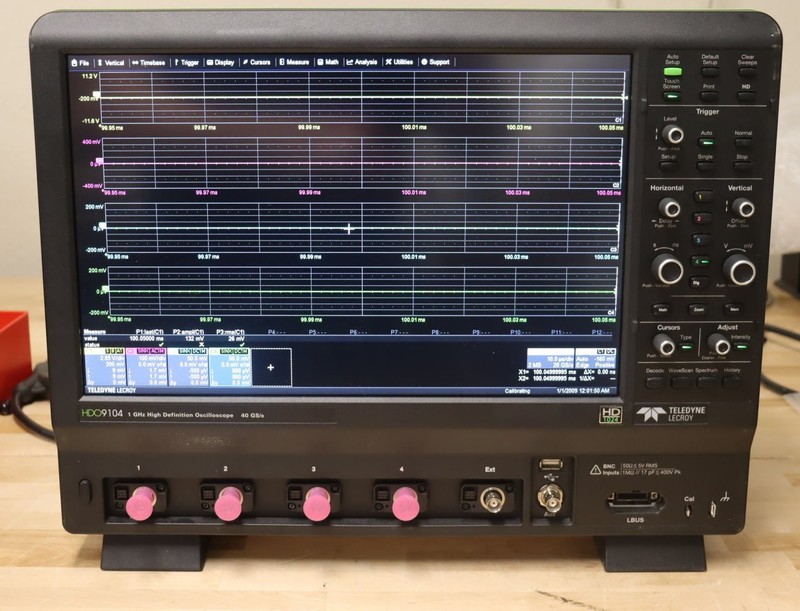 Lecroy HDO9104 High Definition Oscilloscope 1GHz, 40Gsa/S GUARANTEED GOOD