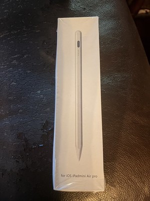 Active Stylus Pen for Apple iPad , Magnetic, USB-C, White