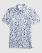 johnnie-O Zona Printed Jersey Performance Polo