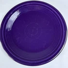 Fiestaware Salad Plate Plum Homer Laughlin Fiesta 7" Preowned