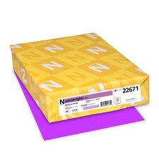 Astrobrights 24lb Planetary Purple Colored Printer Paper 500 Sheets 8.5x11