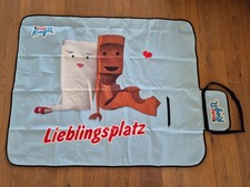 Picknickdecke KINDER RIEGEL Milky & Schoki "Lieblingsplatz" Ferrero Schokolade