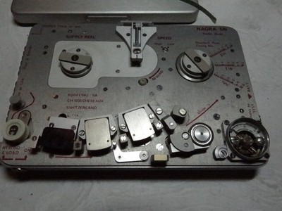 NAGRA SN tape recorder in good working condition with Microphone and accessories