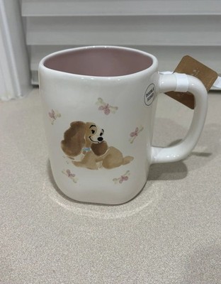 Disney x Rae Dunn LADY Lady & the Tramp A LITTLE CLASS & SASS 18 oz Mug NWT