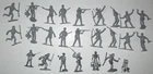 Marx 2000s Recast Boonesboro and Fort Apache Pioneers Lot One
