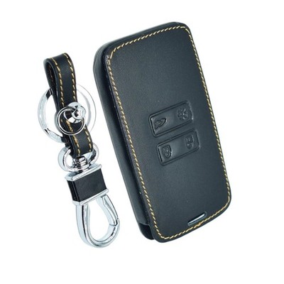 Leder Auto Smart Key Protector Case Cover Schlüsseltasche Schlüsselbund für R...