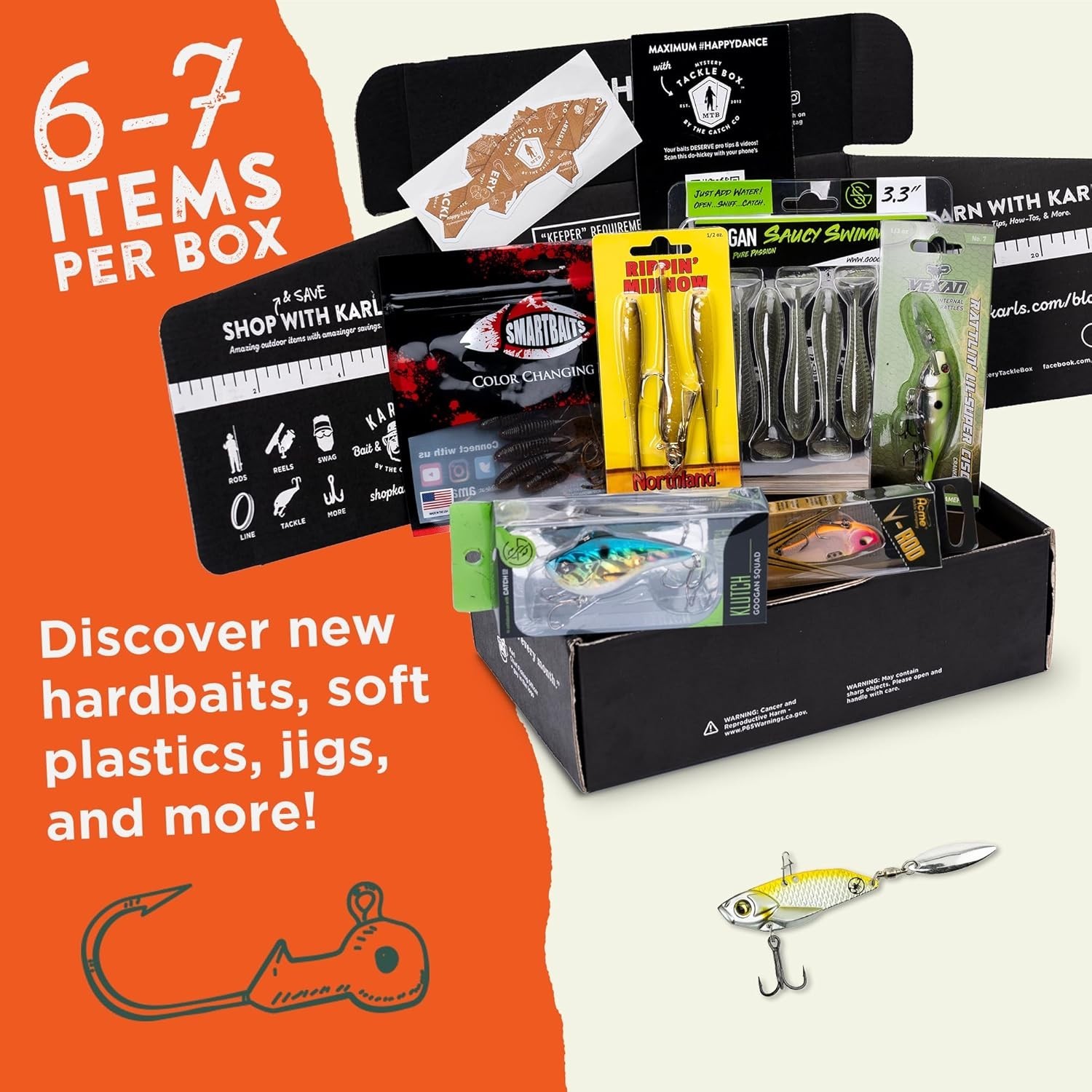 catch co mystery tackle box fishing kit stores Freshwater Bass Elite (8-9 Items) Get the best lures MTB Catfish Kit Mystery