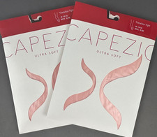 2 Pairs of Capezio Ultra Soft Transition Tights 1916 Ballet Pink S/M New