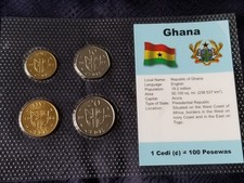 Ghana Almost Uncirculated Set 1984-1995 - 1 Cedi - 20 Cedis - i