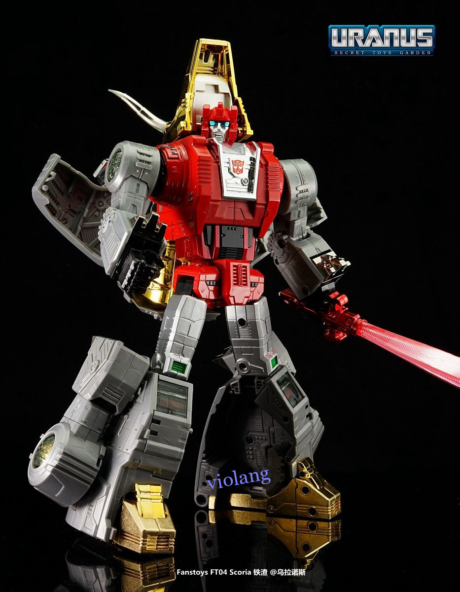 Fans Toys Triceratops FT-04 Scoria Ft04 Slag Action Figure Second Edition