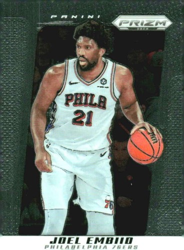 2024-25 Panini Prizm Basketball Dominance Silver Joel Embiid 76ers