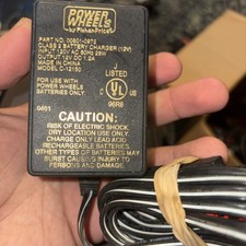12-Volt Charger for Power Wheels Battery-P/N 00801-0972