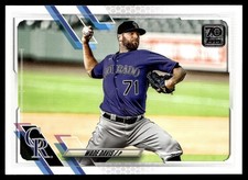 2021 Topps Wade Davis Colorado Rockies #206