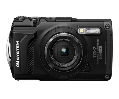 Olympus OM SYSTEM Tough TG-7 Digital Camera (Black) - DEFECTIVE from japan