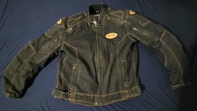 Cortech DSX Rider Motorcycle Jacket Denim Armored Pads  XL 46