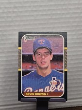 1987 KEVIN BROWN ROOKIE Donruss #627 (RC) MINT CONDITION!!!