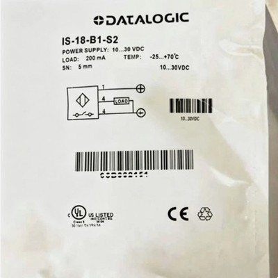 1PCS NEW FOR DATALOGIC Proximity switch sensor IS-18-B1-S2  IS18B1S2
