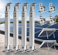 Solar Panel Tilt Mount Bracket Solar Panel Foot Mount Adjustable Aluminum Alloy