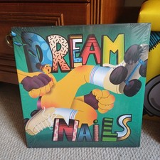 Dream Nails LP, RARE BLUE pressing record vinyl mint condition Punk lgbtq