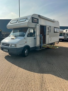 Iveco 5 berth motorhome with wheelchair access camper campervan disability