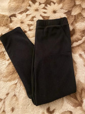 Athletic Works Girls Fleece Sweatpants, Black Size L/G 10-12 