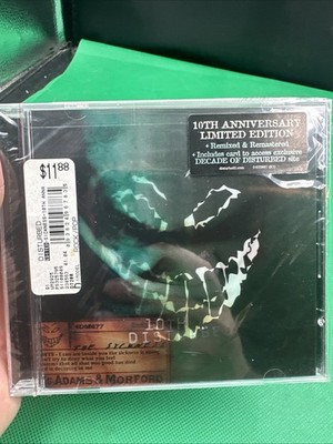 Disturbed The Sickness Rock Metal CD 2000 Giant Records Album Parental Advisory