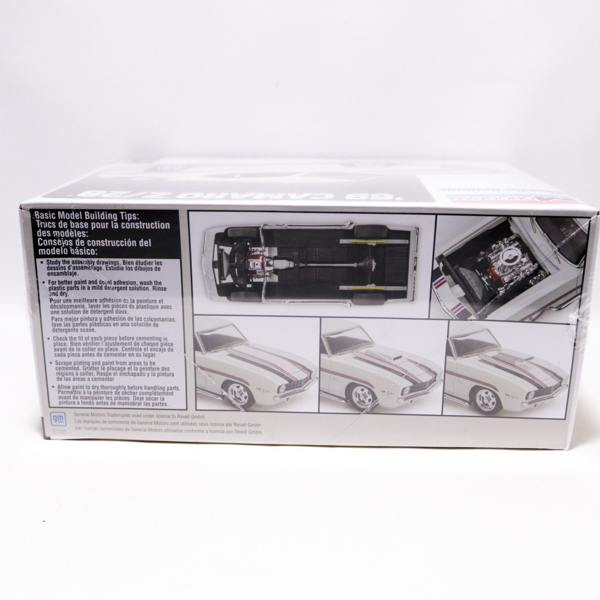 Revell Monogram Classic Cruiser 1969 Camaro Z/28 1:24 Scale Model